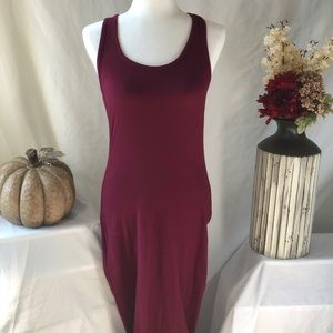 Bozzolo, tank-top, maxi dress, with racer back.